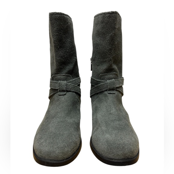 New! Koolaburra by UGG suede leather boots, Elista Moto shoes, size 5 - Picture 2 of 12